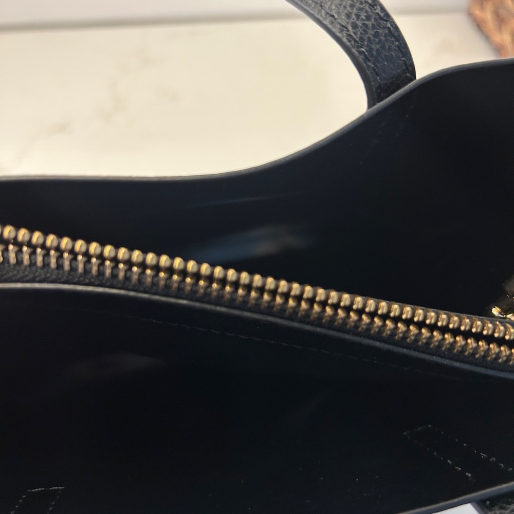 Marc Jacobs Black Mini Bag with Gold Accents - Picture 8 of 9